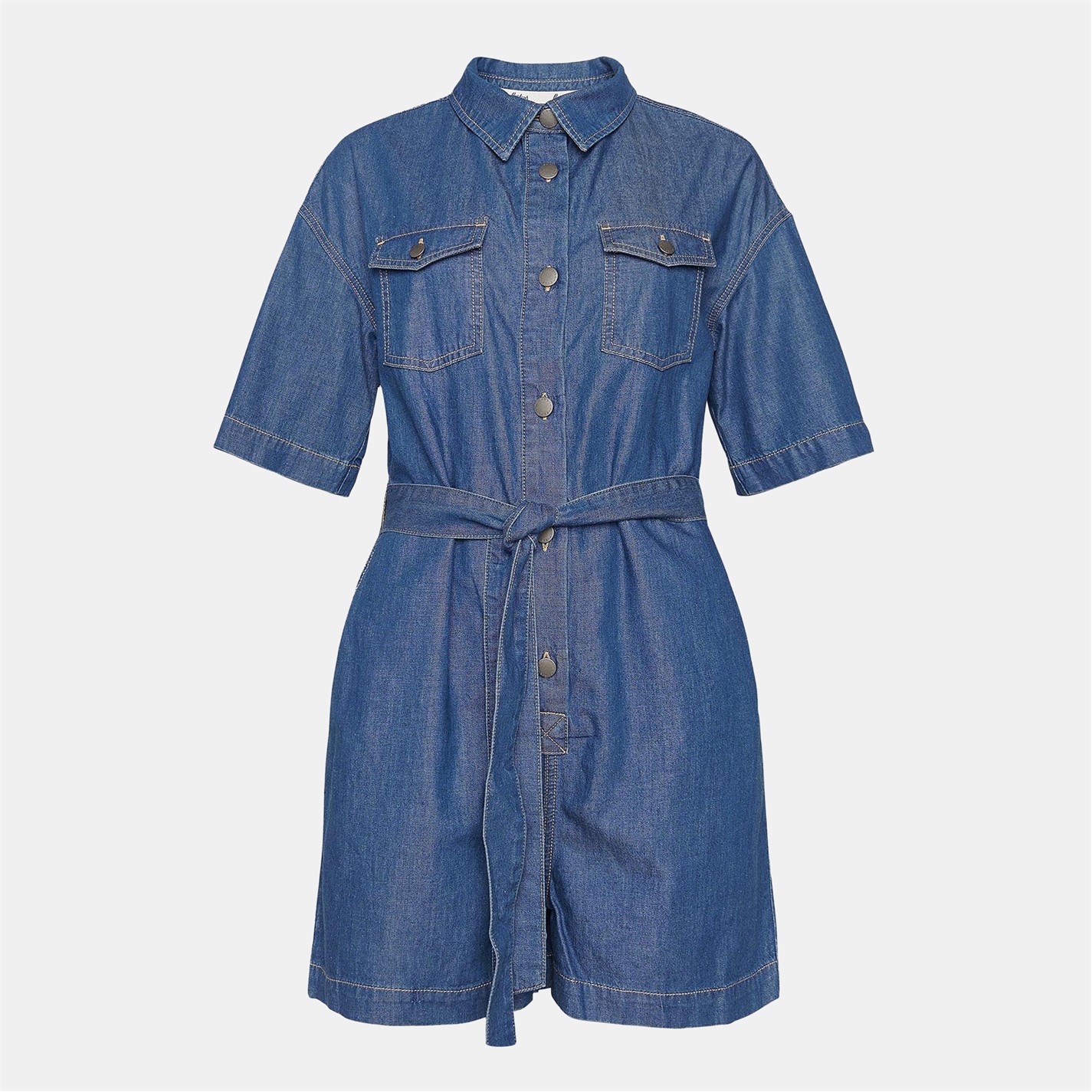 Barbour Evelyn Denim Playsuit Authentic FRASERS Ireland