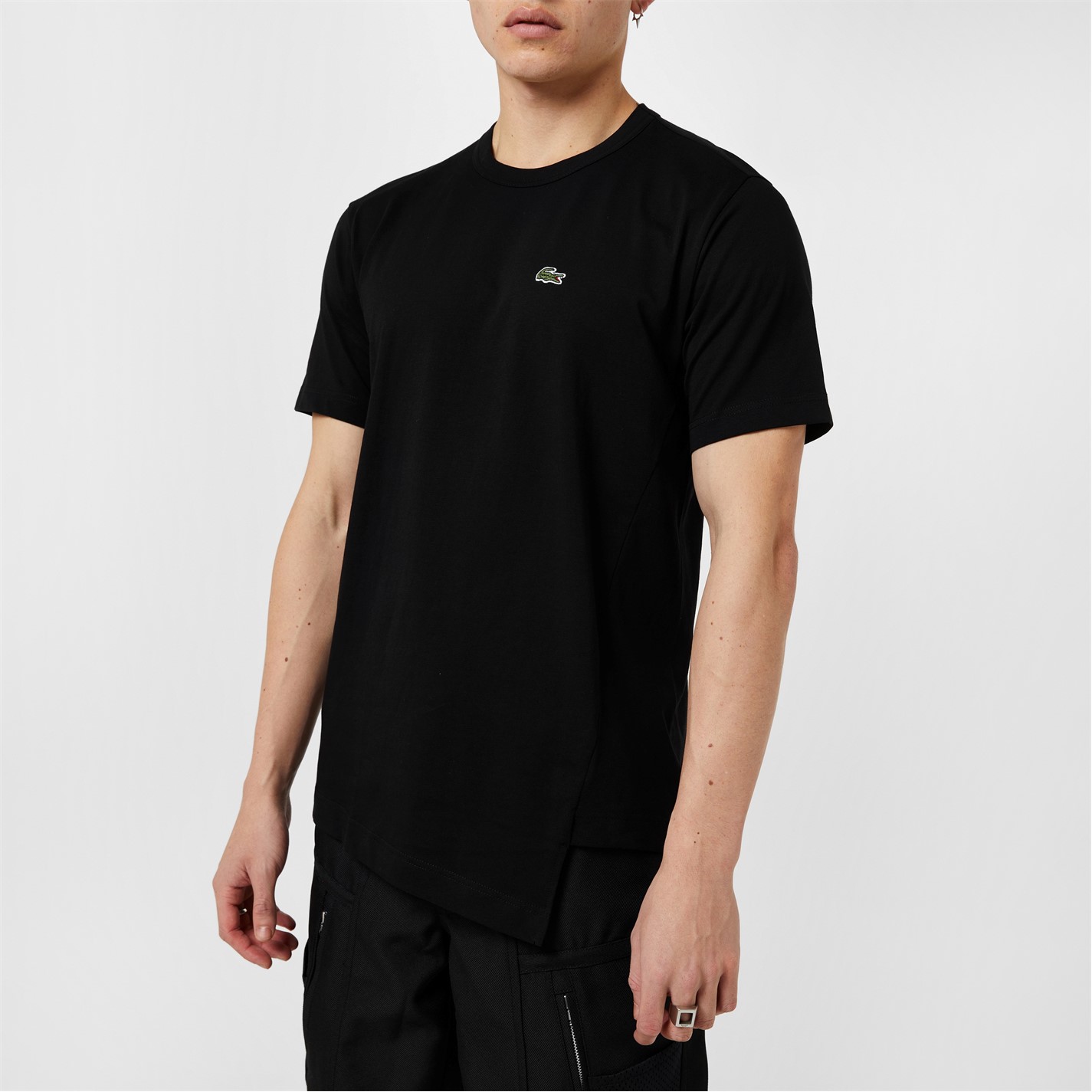 COMME DES GARCONS SHIRT X Lacoste Embroidered Croc T-Shirt
