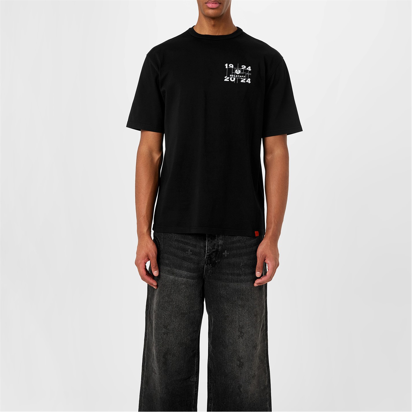 belstaff black t shirt
