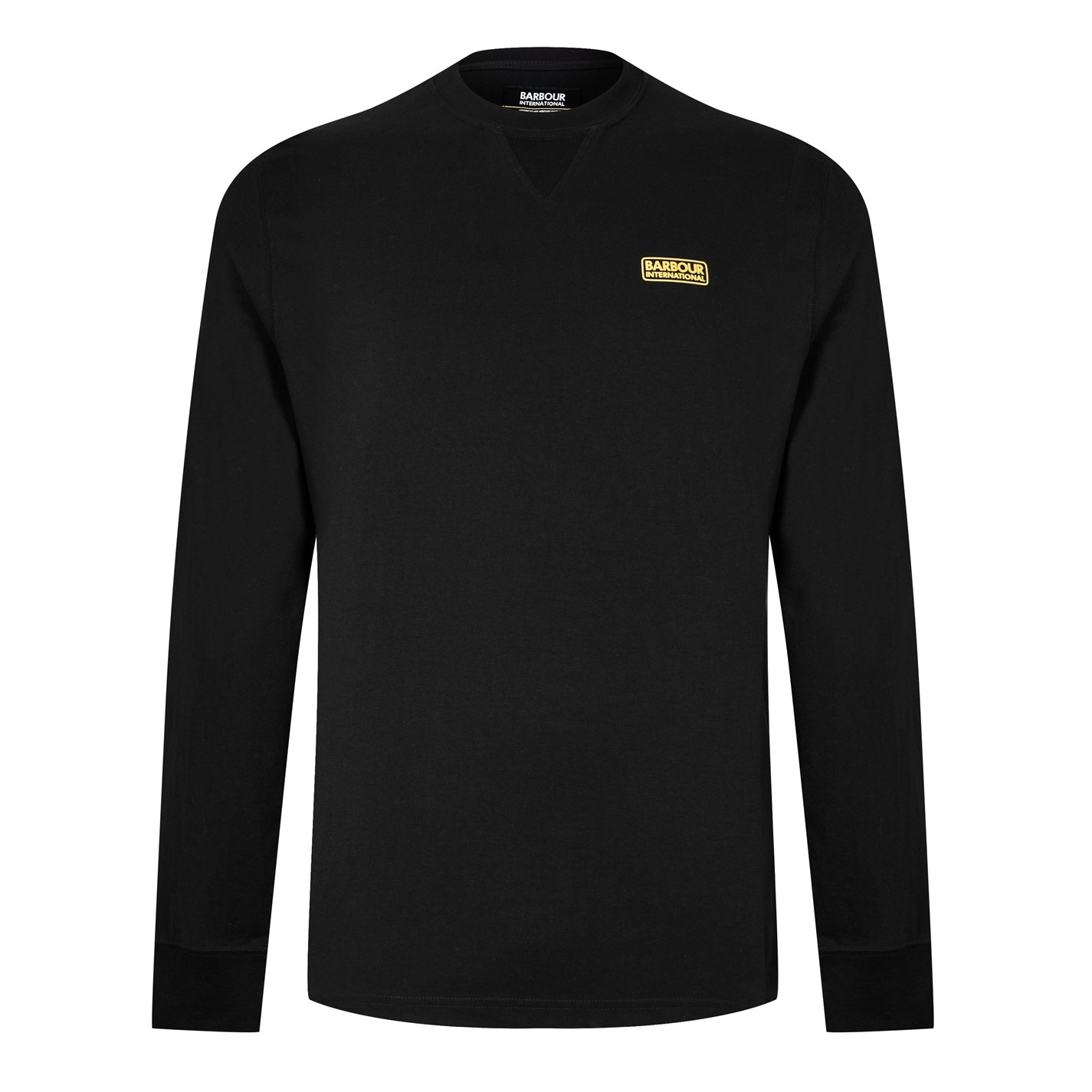 Barbour International Men's Long Sleeve T-Shirt Black Bk31