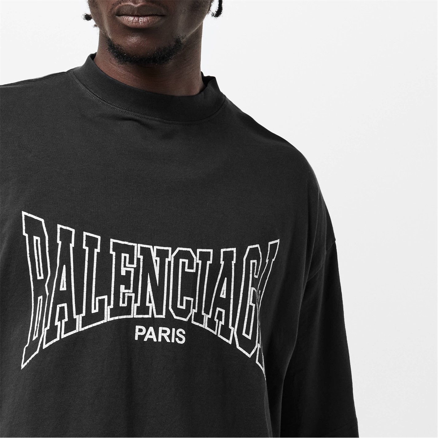 【BALENCIAGA】超特価セール★BOXING Tシャツ BALENCIAGA | Boxing Tee | Black | FRASERS