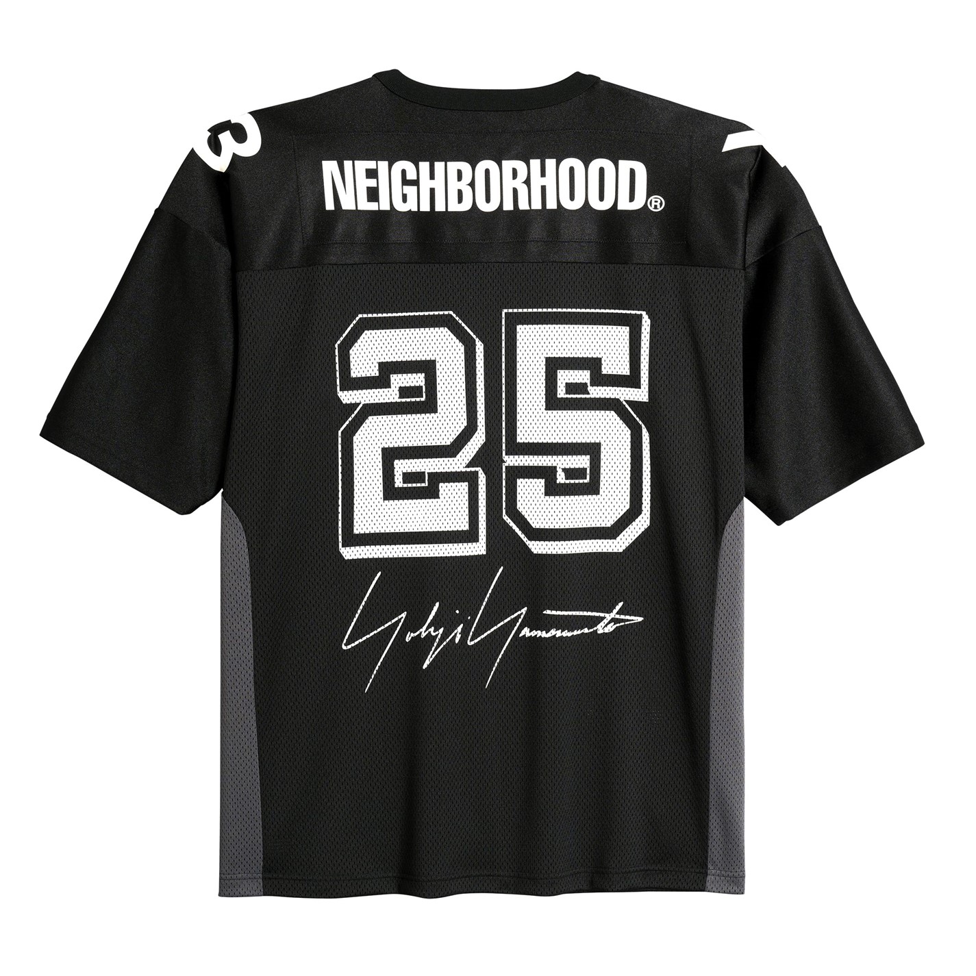 【新品タグ付き】NEIGHBORHOOD Y-3 NBHD FOOTBALL T Y3 | x Neighborhood Football Shirt | Black | FRASERS Ireland