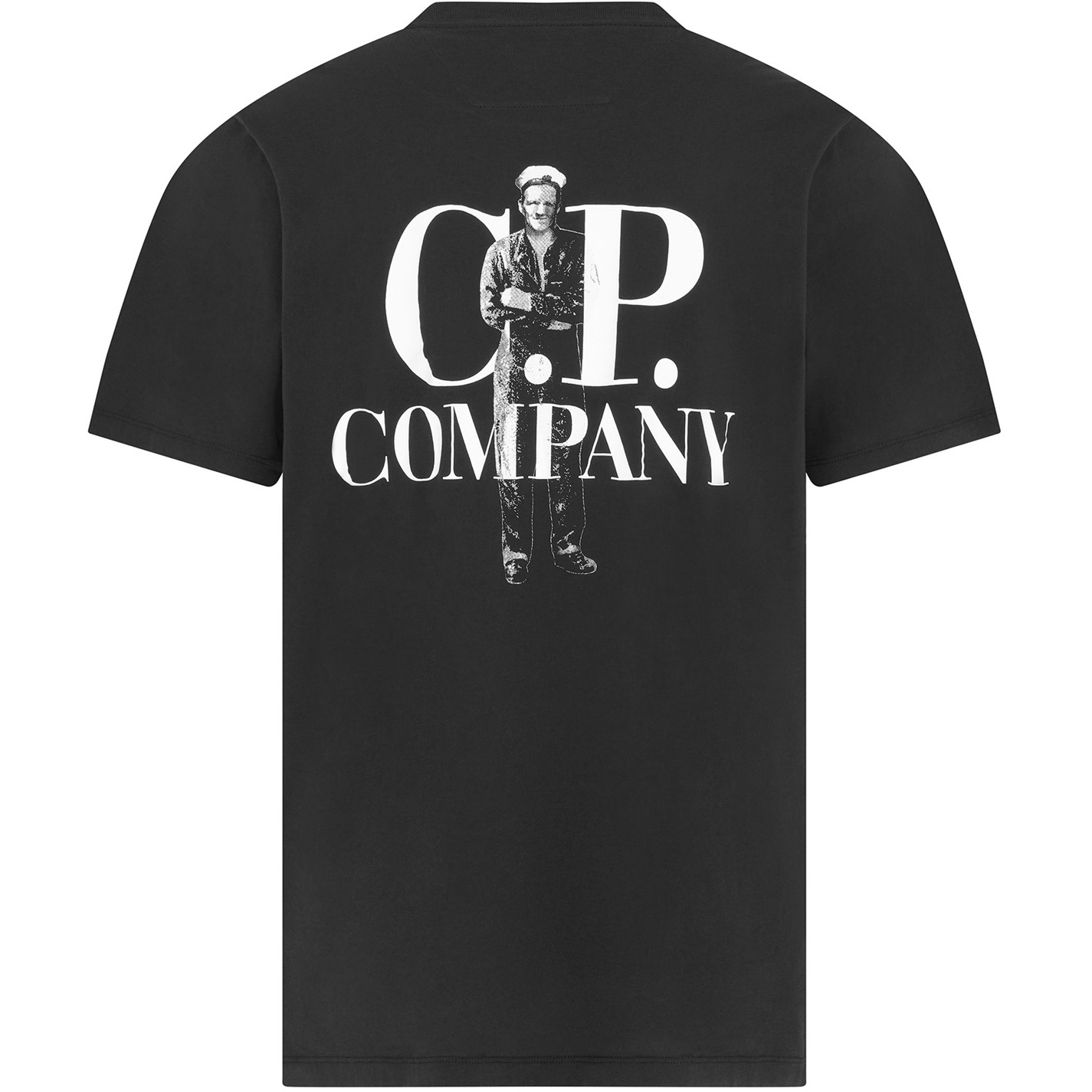 CP COMPANY | Sailor Print T-Shirt | Black 999 | FRASERS