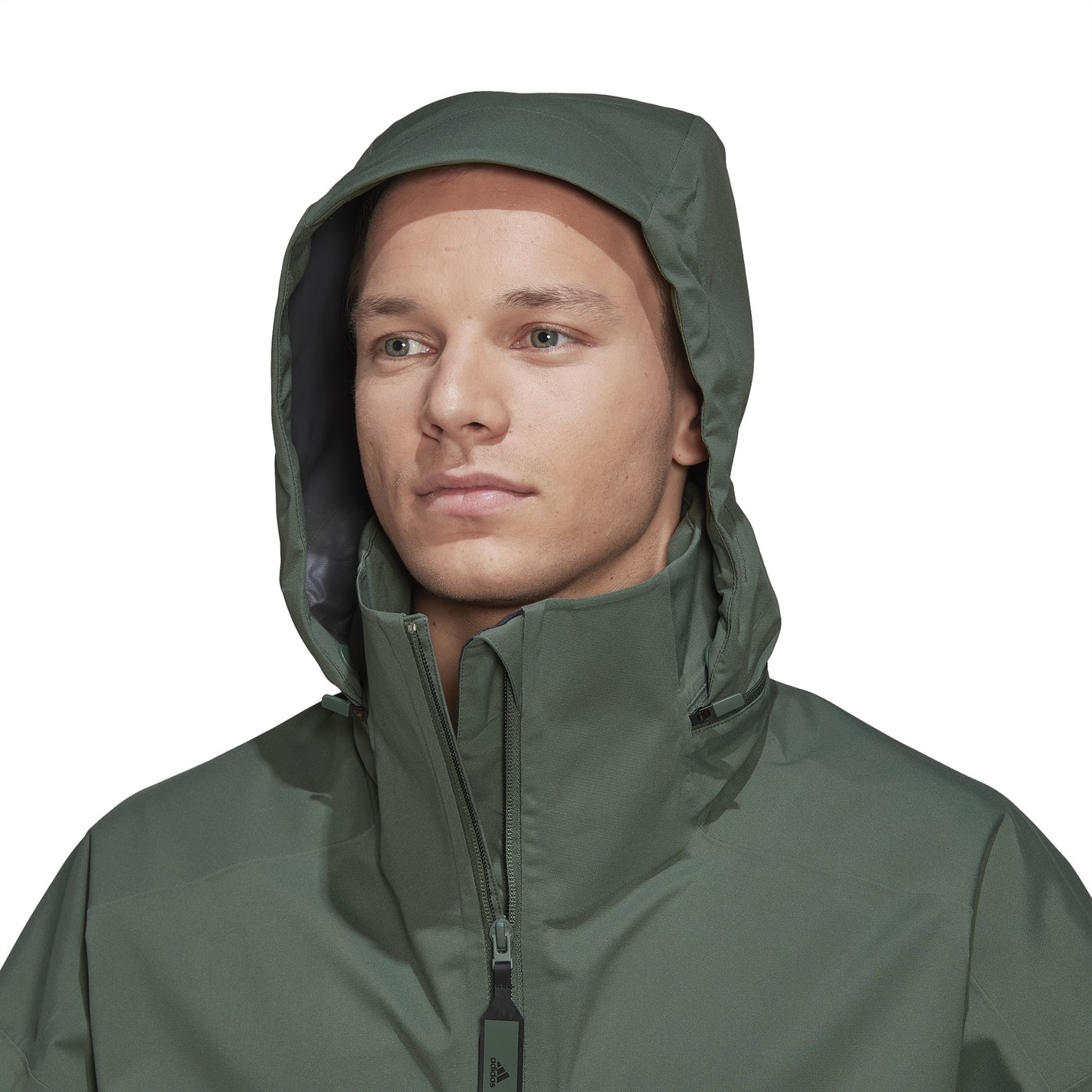 adidas Terrex Myshelter Jacket Green Oxide Frasers