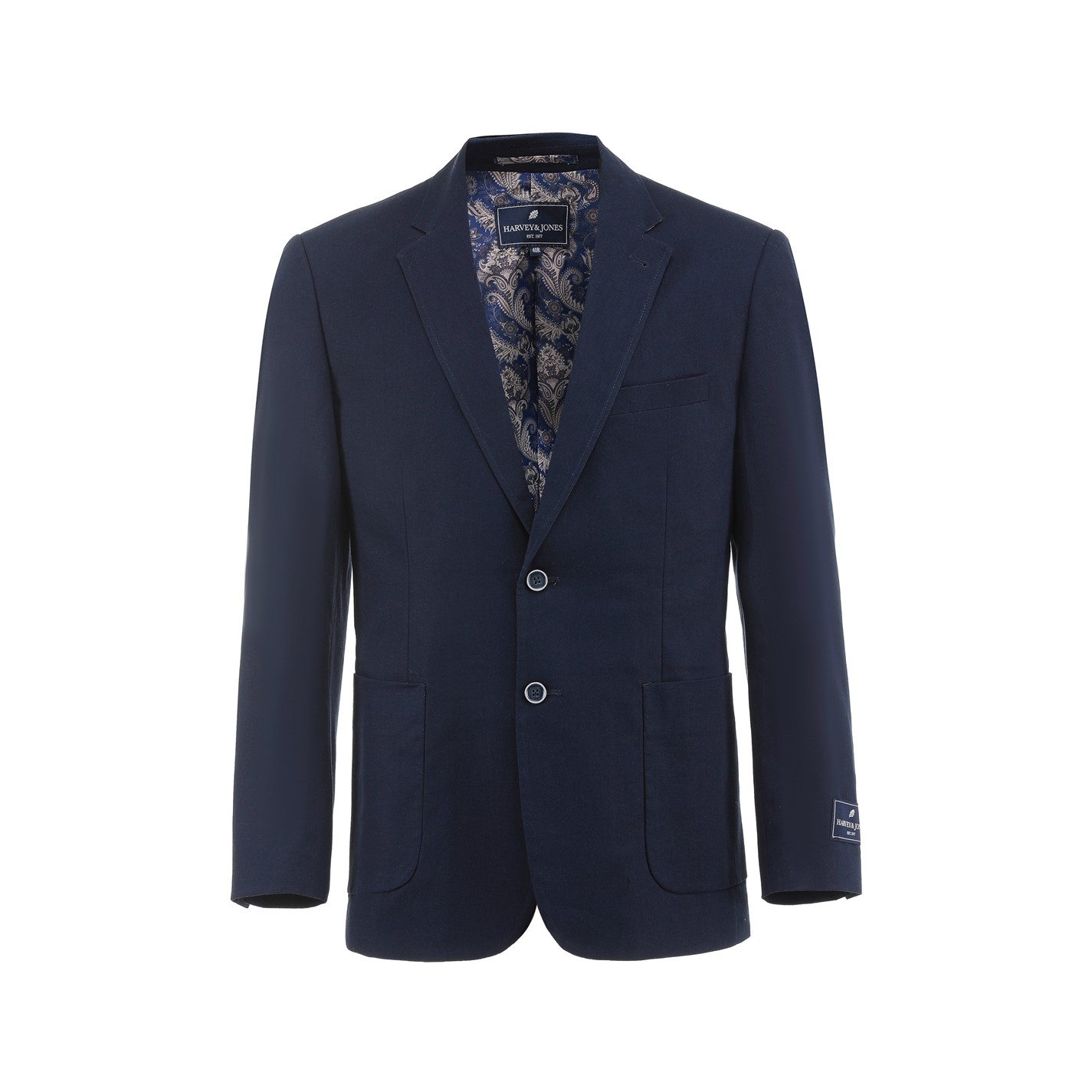 Harvey and Jones Blazer Navy FRASERS Ireland