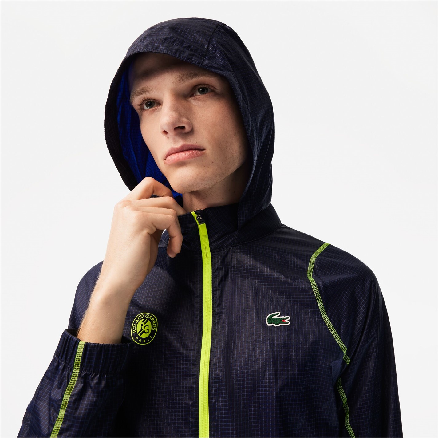 Roland Garros Blouson Lacoste Sport Coupe Vent Lacoste Roland