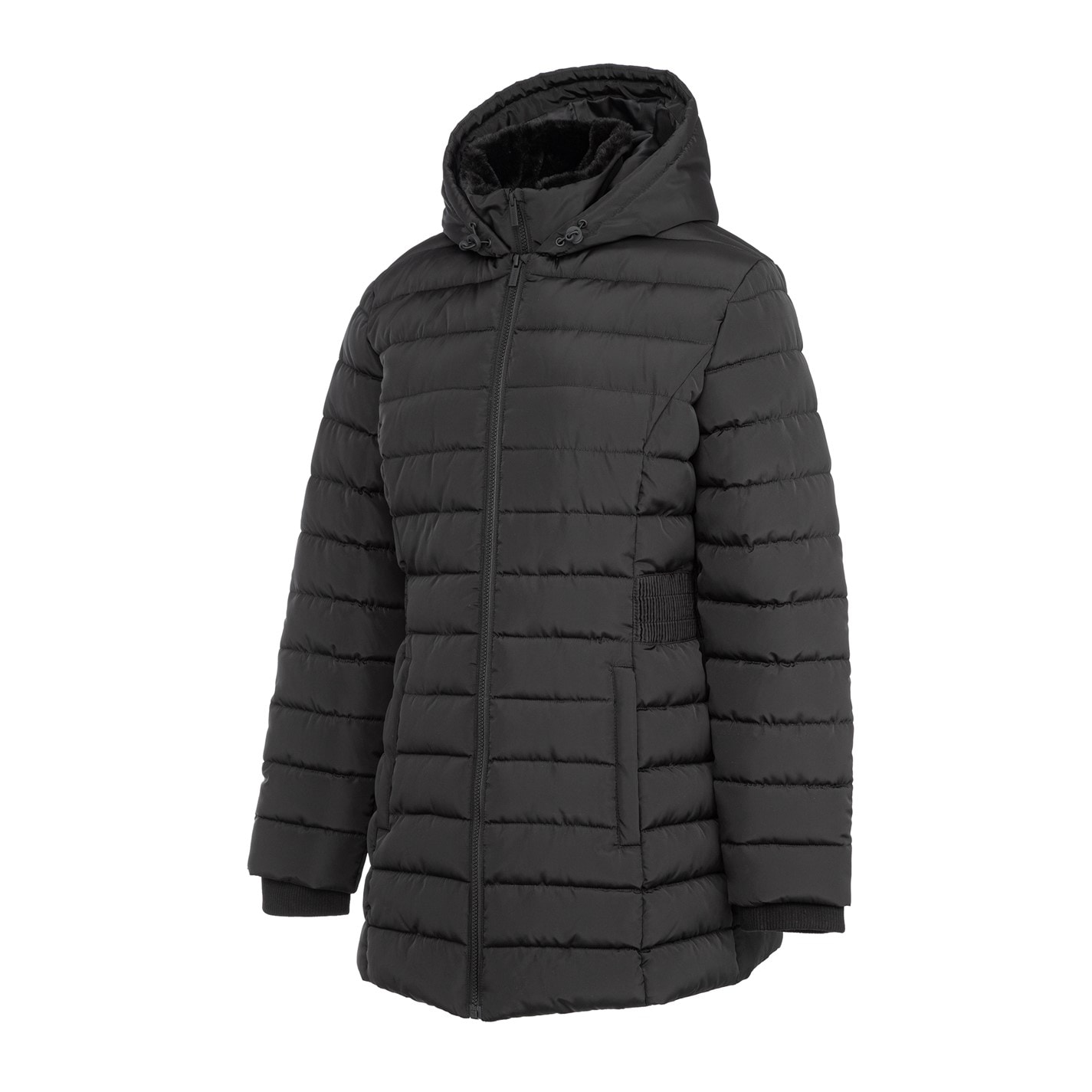 Lee Arctic Parka Firetrap Mid Puffer Jacket Womens Black FRASERS