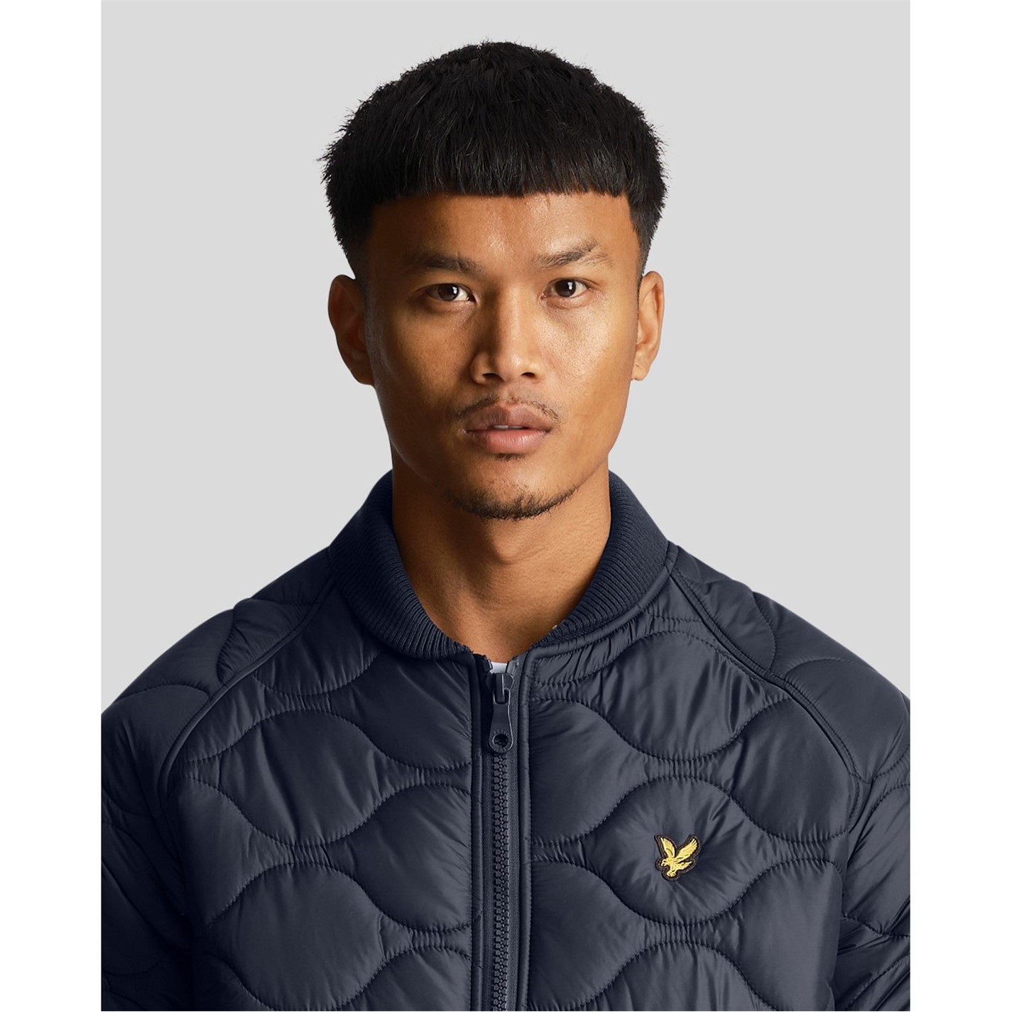 Lyle and Scott Quilted Bomber Jacket Bomber Jackets FRASERS