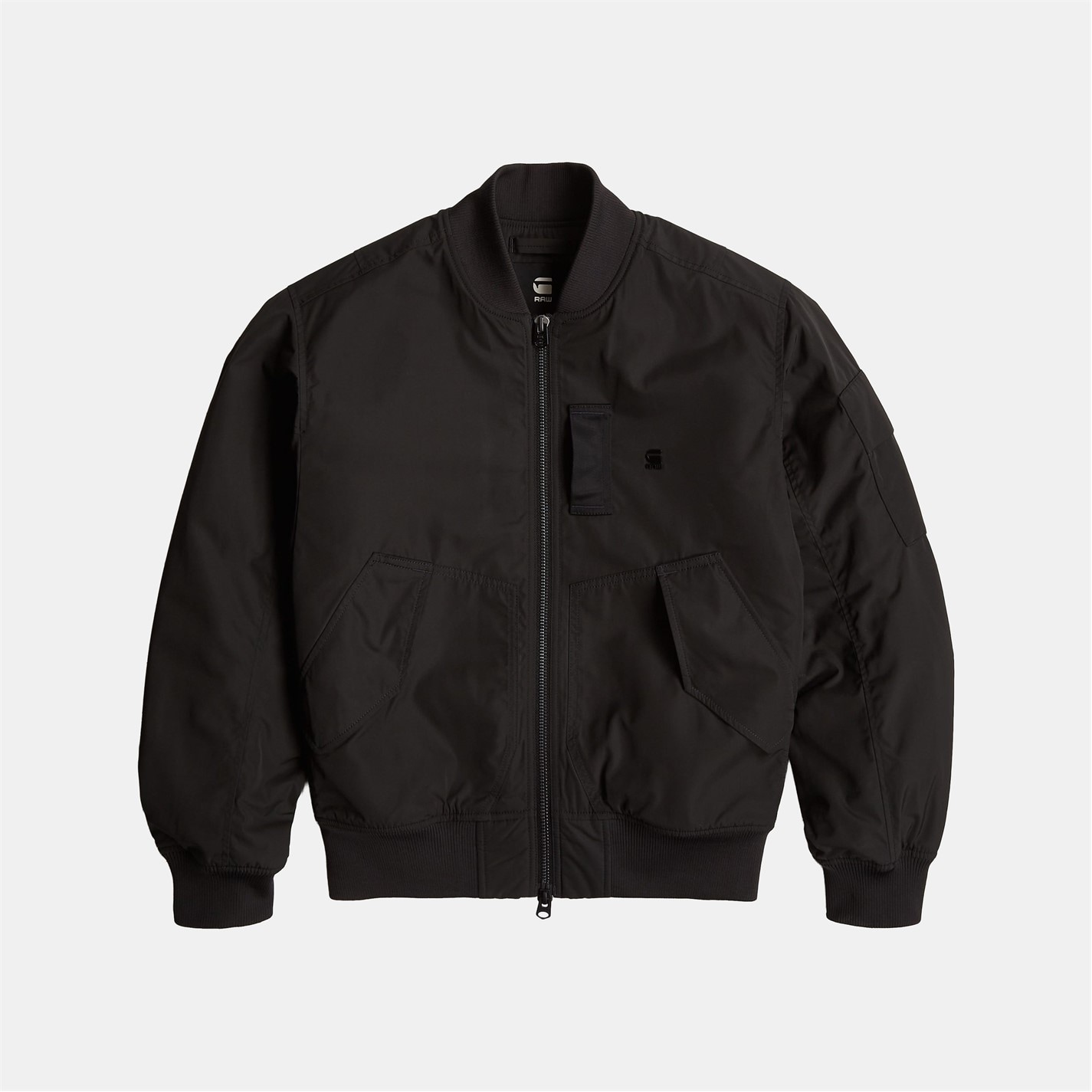 Airforce winter heren bomber w0431 zwart – BK Leder