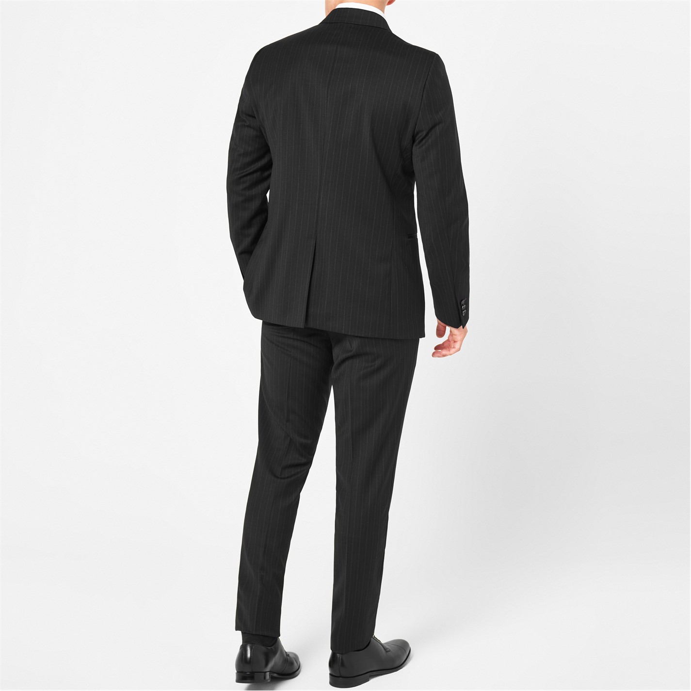 Without Prejudice Priory Pinstripe Suit Black FRASERS