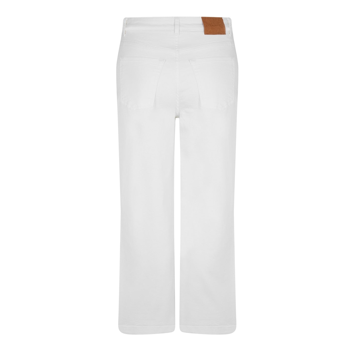Gant | Cropped Wide Leg Jeans | 113 Eggshell | FRASERS