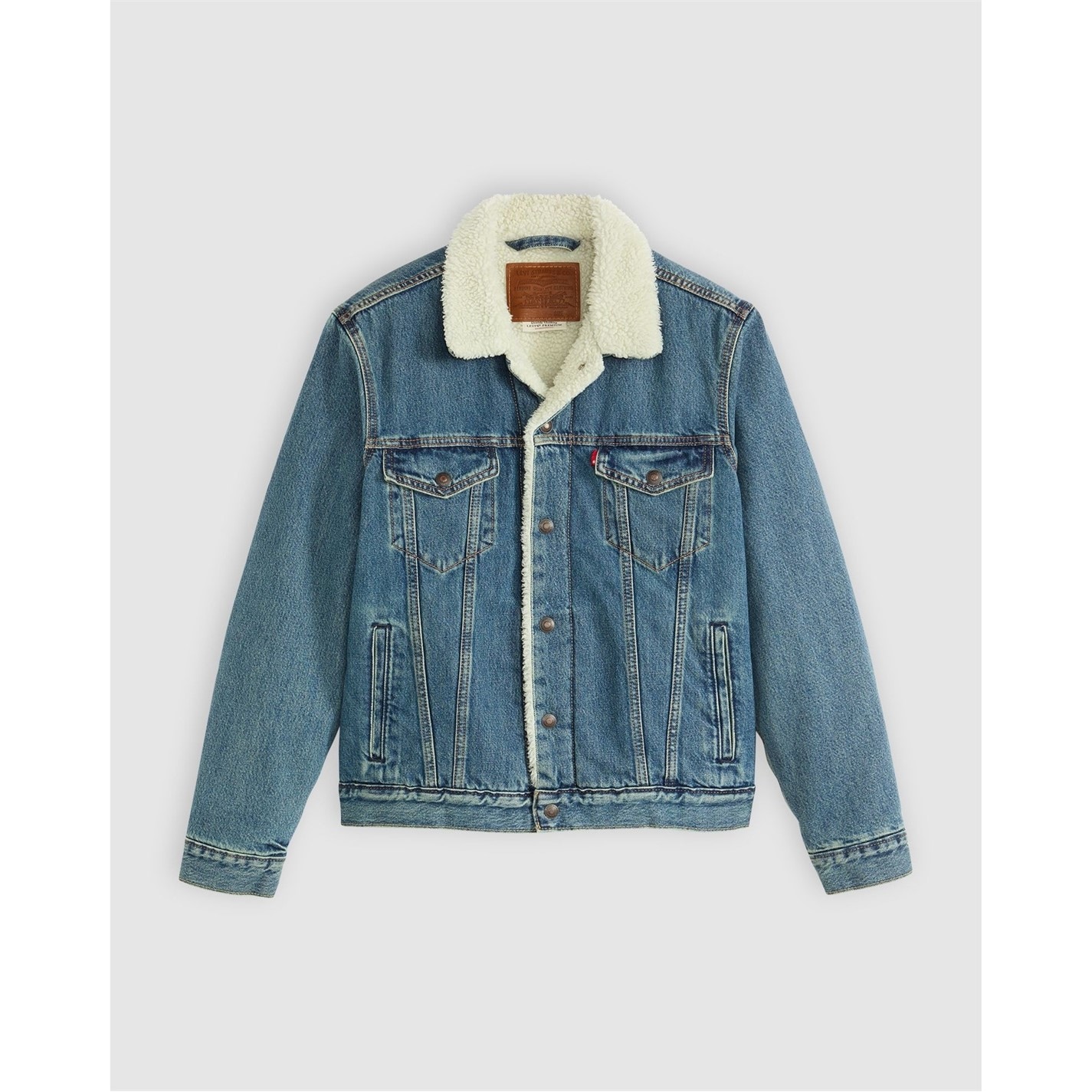 Jeans Industry Oversized Jean Jacket With Fur Wholesale Women's
