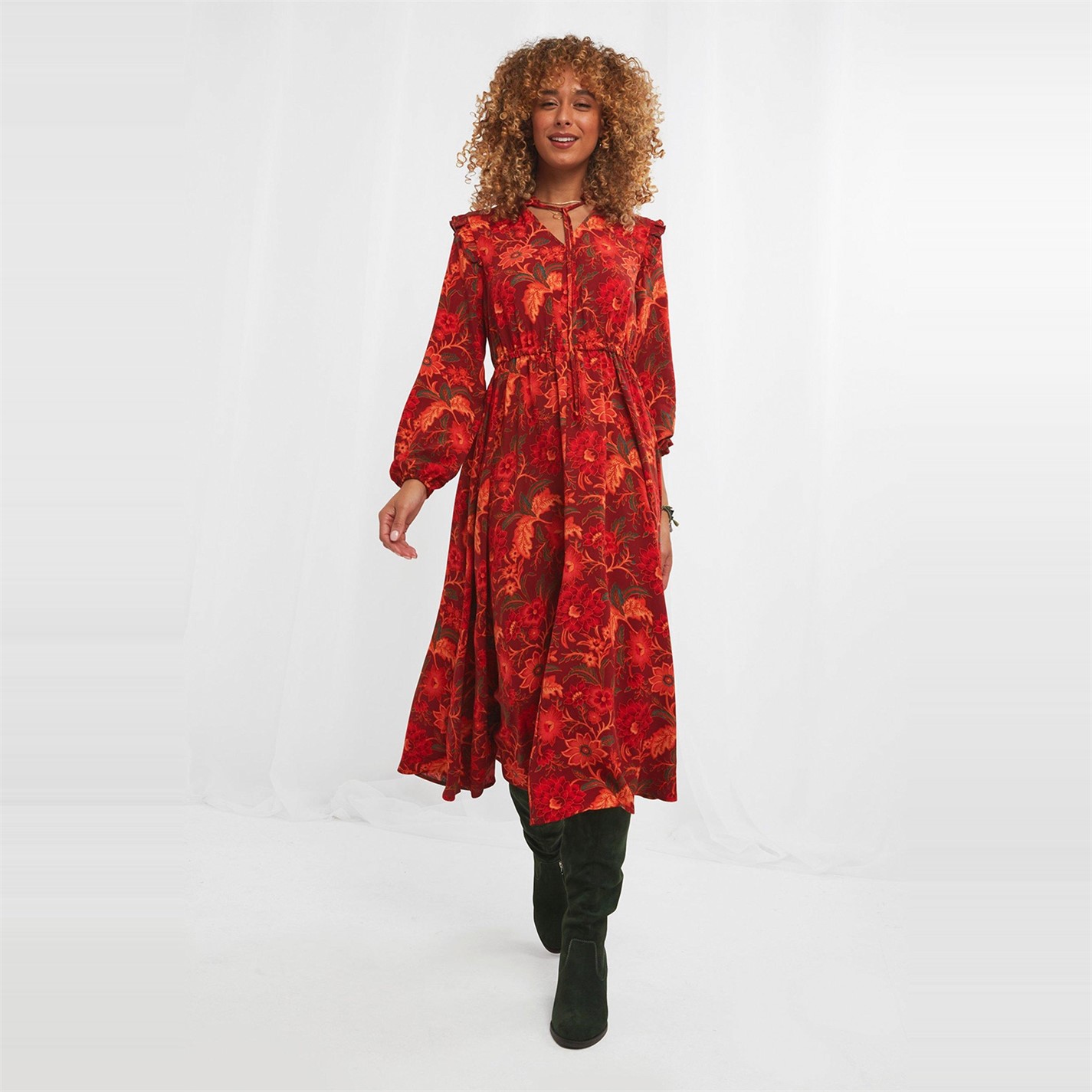 honey brown dress Honey Chocolate Maxi Dress - US 10 main image 1