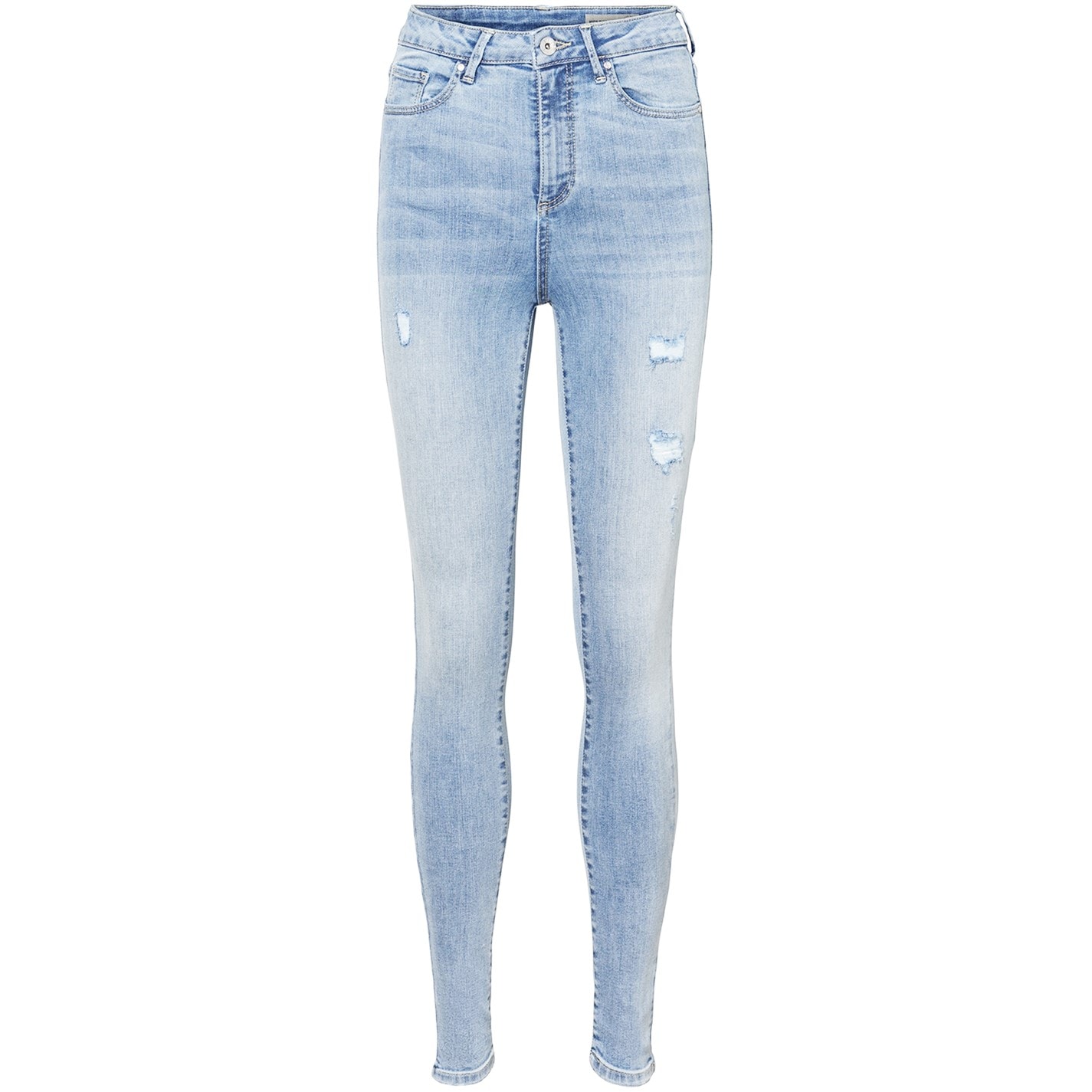 Vero Moda VM Slim Fit High Rise Jeans Blue Denim FRASERS
