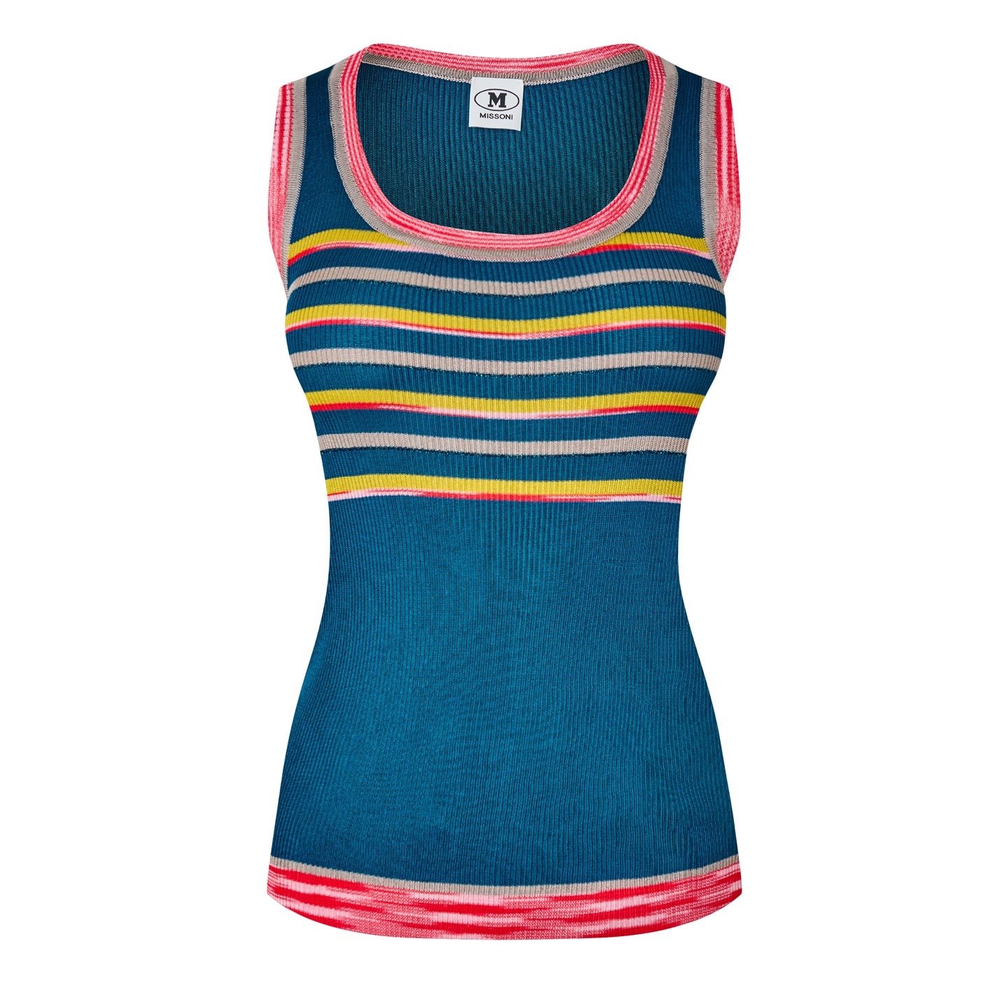 Striped Knit Tank Top