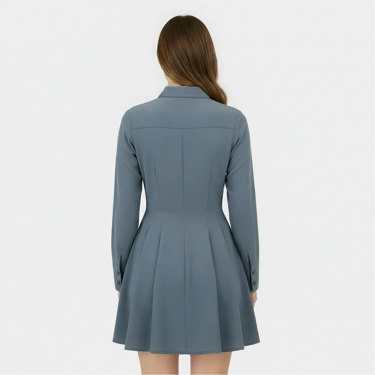 Jack Wills | Women's A-Line Shirt Mini Dress | Storm | FRASERS Ireland