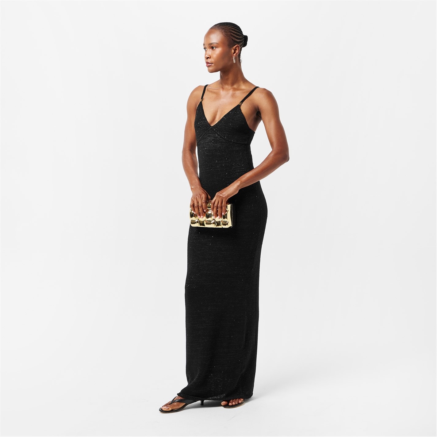 ASTA RESORT | Women's Delilah Long Maxi Dress | Black Sequin | FRASERS Ireland ASTA RESORT | Women's Delilah Long Maxi Dress | Black Sequin | FRASERS Ireland