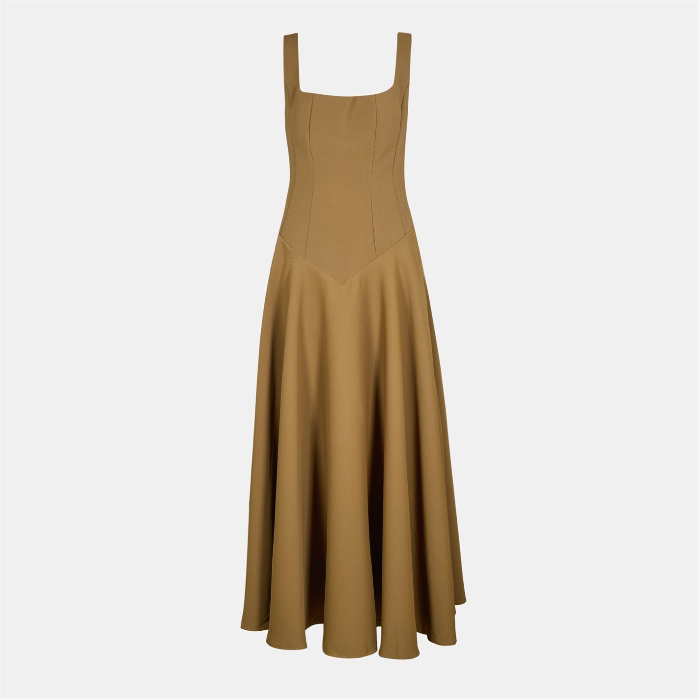 knee length dresses for ladies Odd Muse The Ultimate Muse Embellished Midi Dress White main image 1