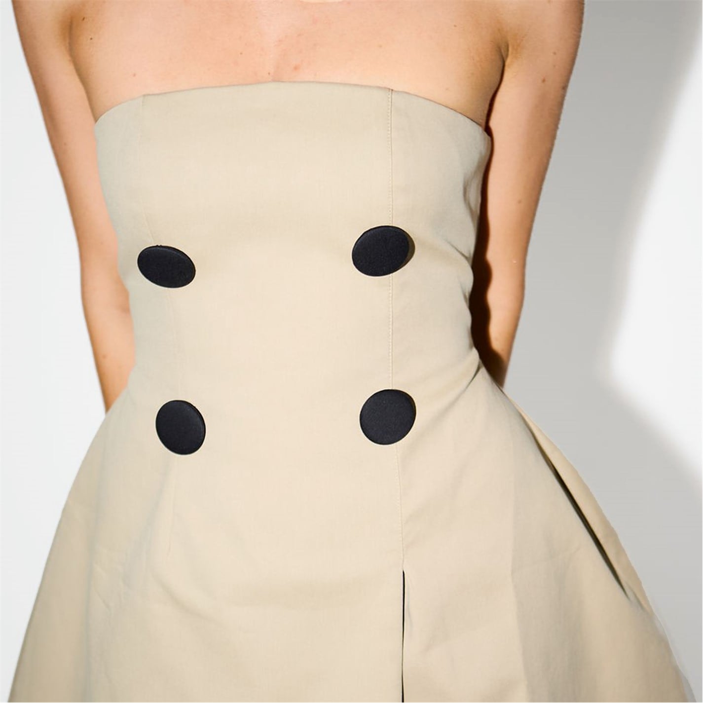 odd muse beige dress Tweed Cap Sleeve Mini Dress – Odd Muse main image 0