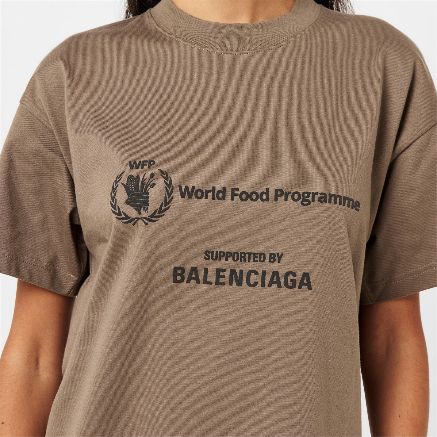 BALENCIAGA | World Food Programme T-Shirt | Regular Fit T-Shirts