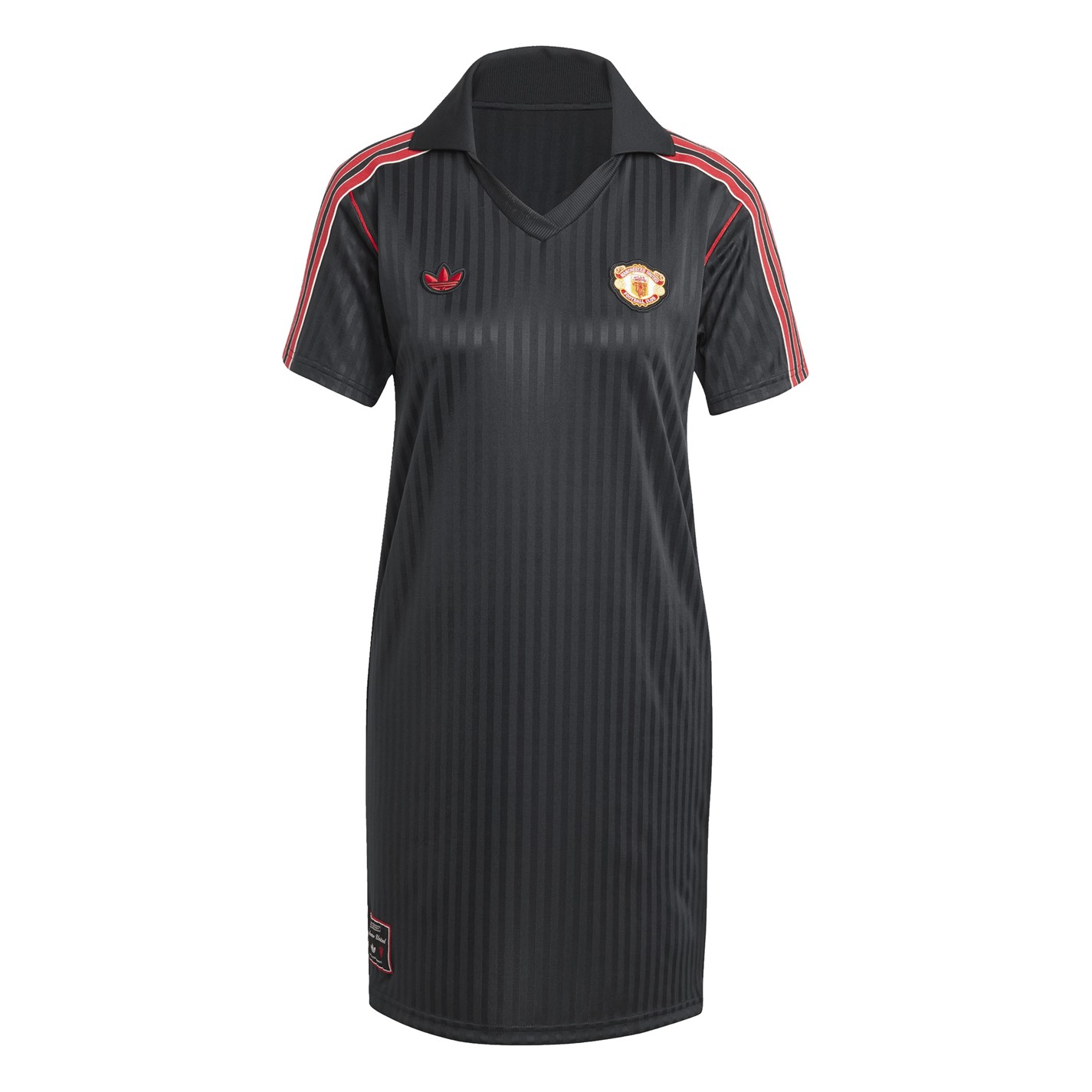 black 60 inch dresser adicolor 3d trefoil tee dress main image 1