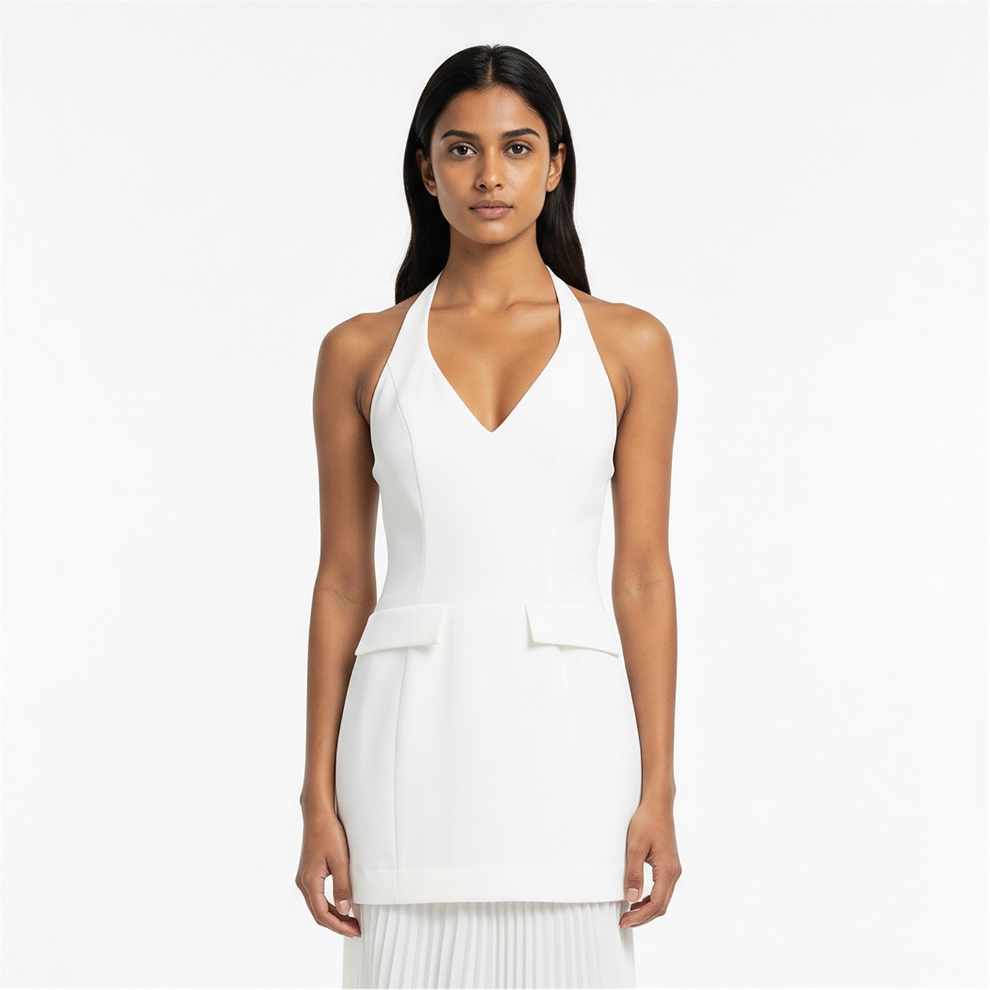 Jarlo | Women's Long Maxi Dress | Cream | FRASERS Ireland