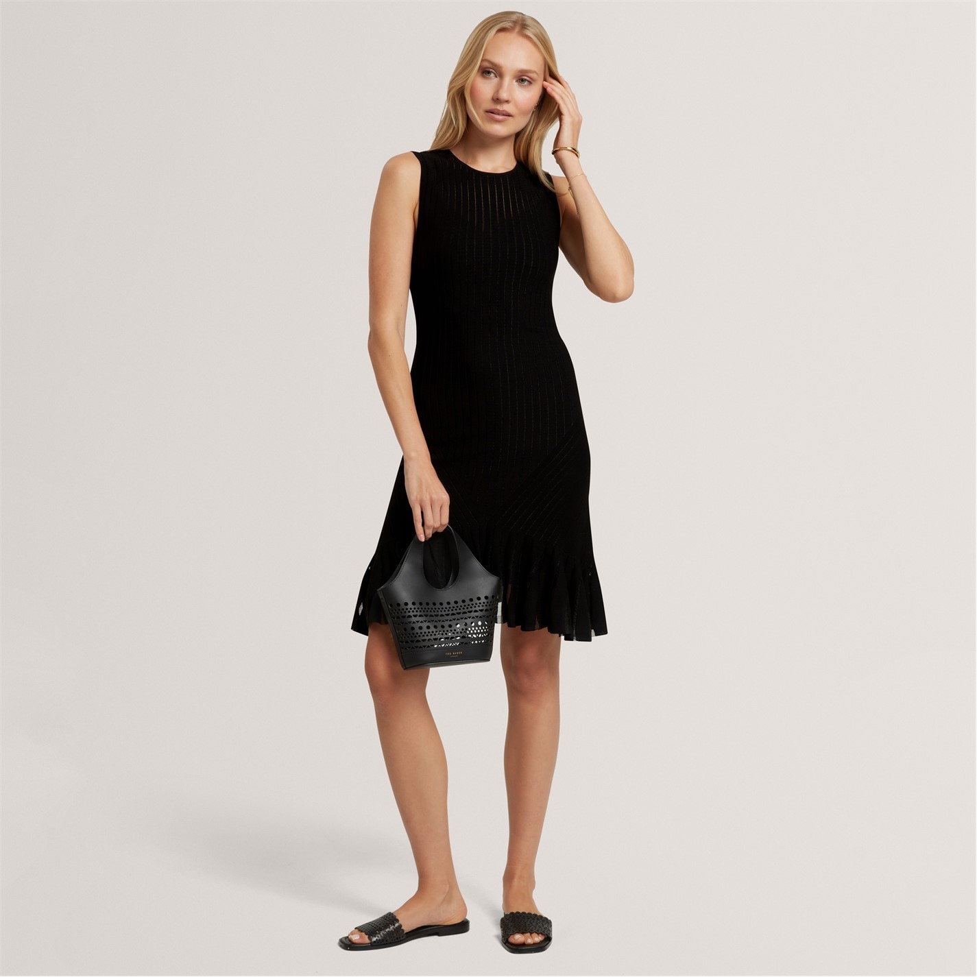 ted baker black mini dress KAVALA main image 0
