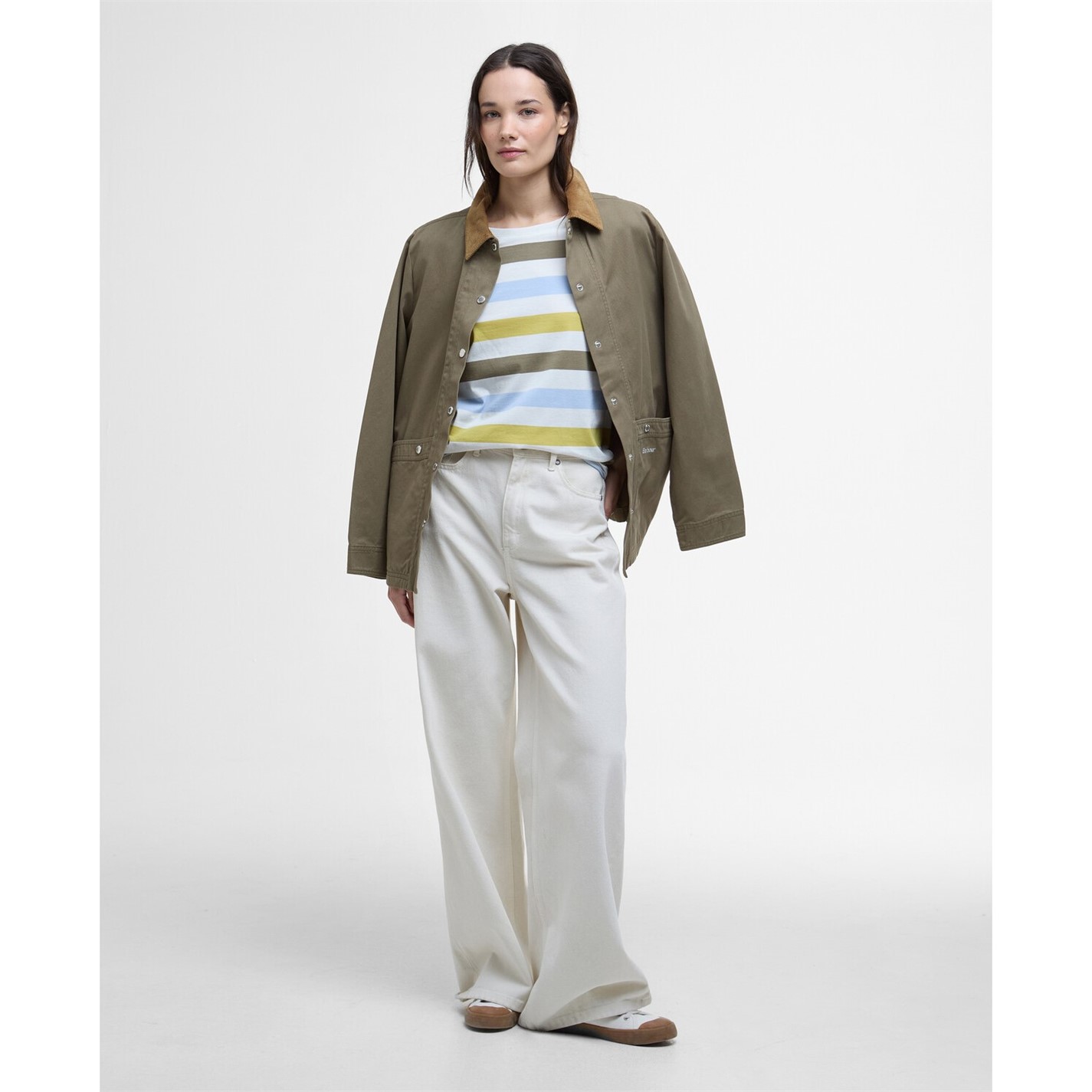 Casual Jacket Barbour Women's Utility Jacket Olive Barbour