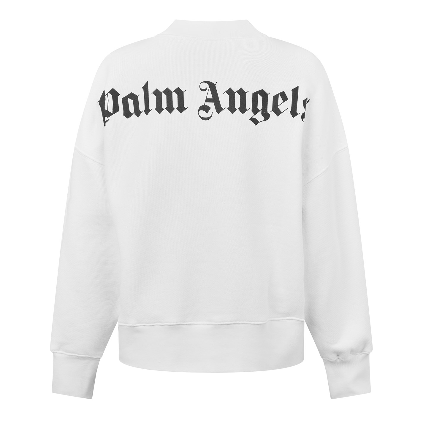 PALM ANGELS | Classic Curved Logo Crew-Neck Sweater Ladies