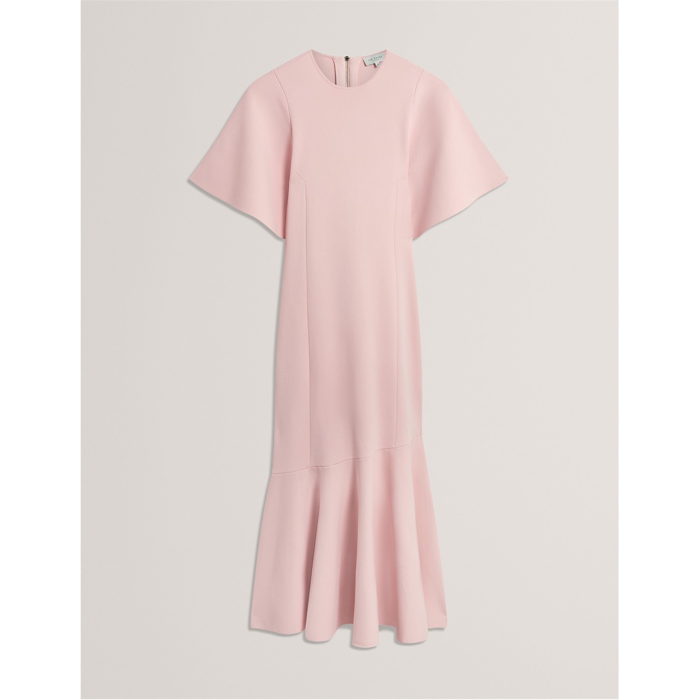 Ted Baker | Women's Short Sleeve Midi Knitted Jumper Dress | Pink | FRASERS  Ireland