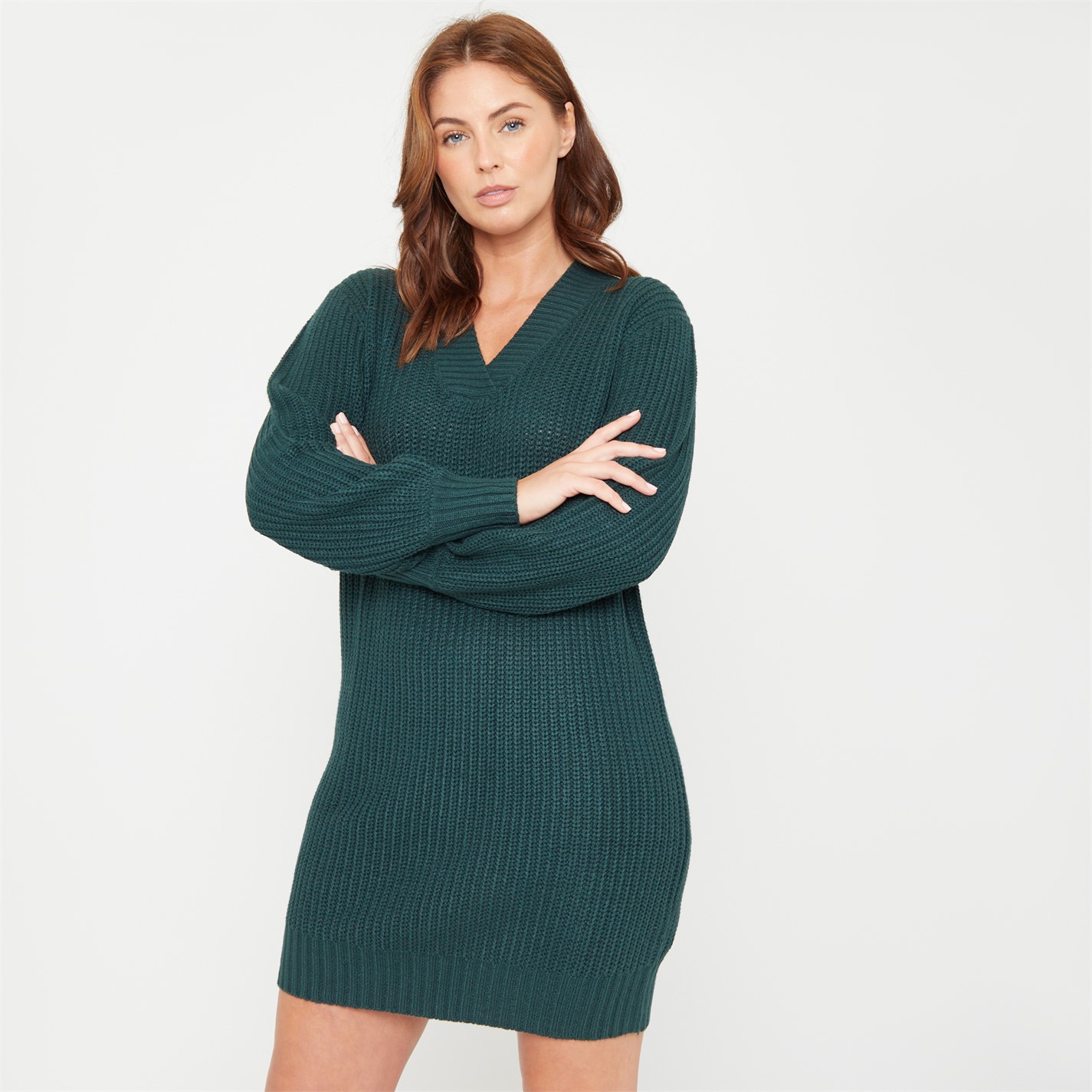 Be You V-Neck Dress Womens Knitted Dresses FRASERS Ireland