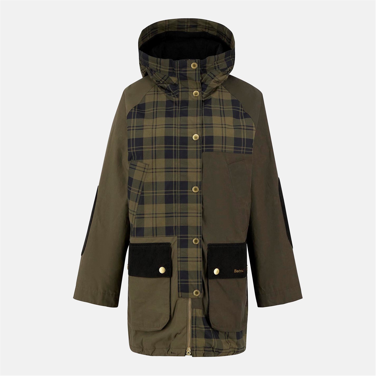 Barbour Shelley Showerproof Jacket Olive/Khaki FRASERS Ireland