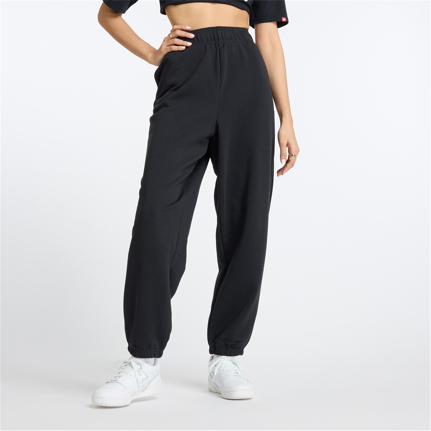 New Balance Balance Closed Hem Fleece Joggers Womens Closed