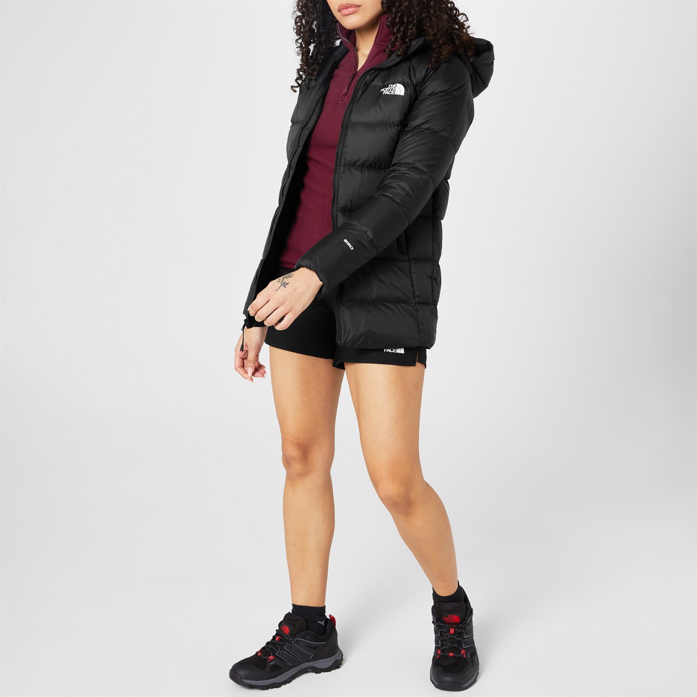 The North Face Women’s Hyalite Down Hooded Parka Black Jk3 FRASERS