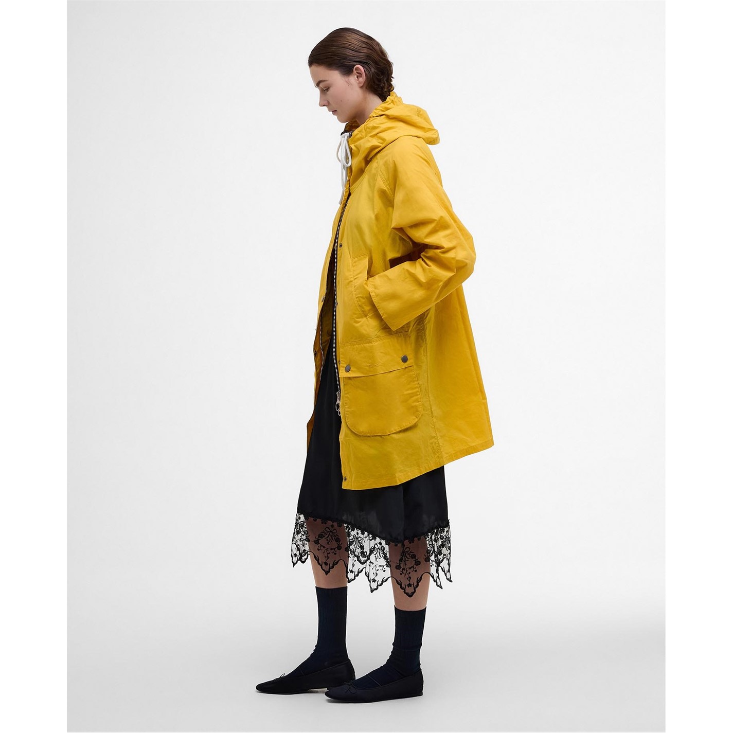 Barbour バブアー ジャケット 黄 コート EDIT BY ALEXA