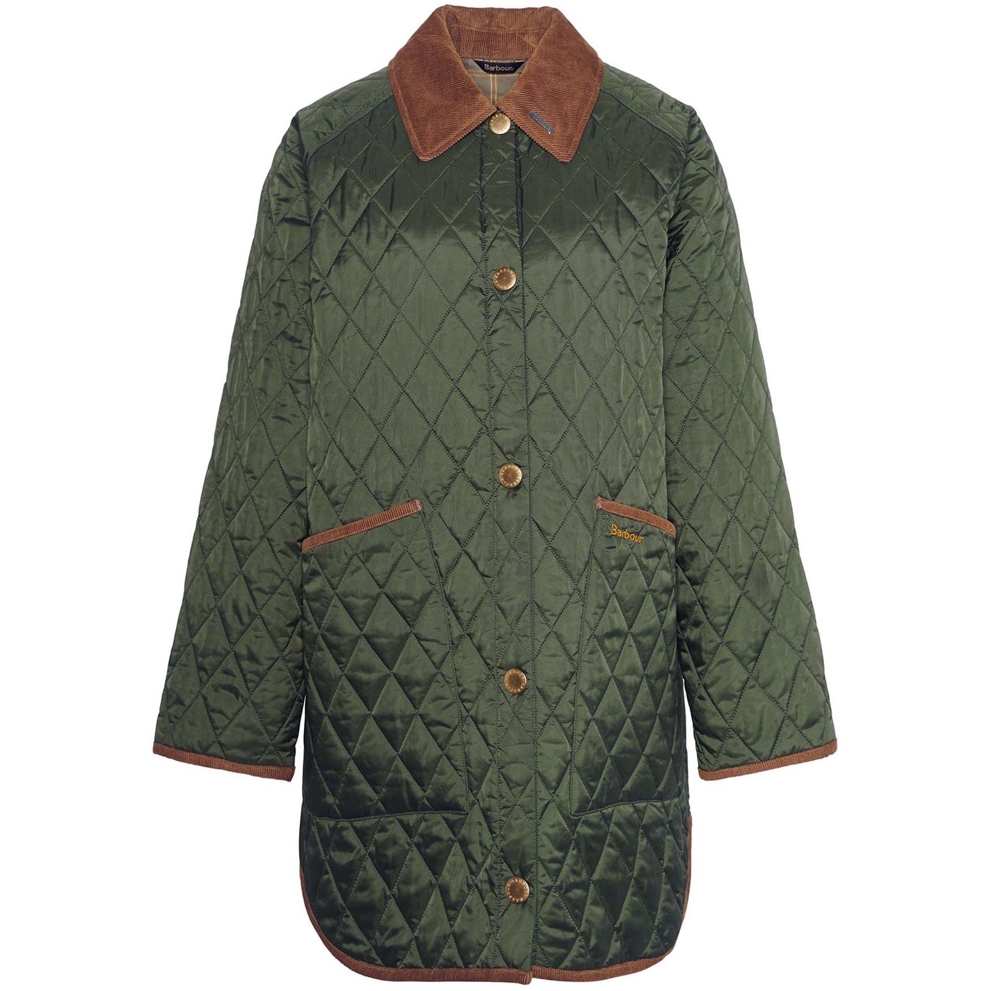 Barbour | 30th Anniversary Liddesdale Oversized Quilted Jacket | Olive ...
