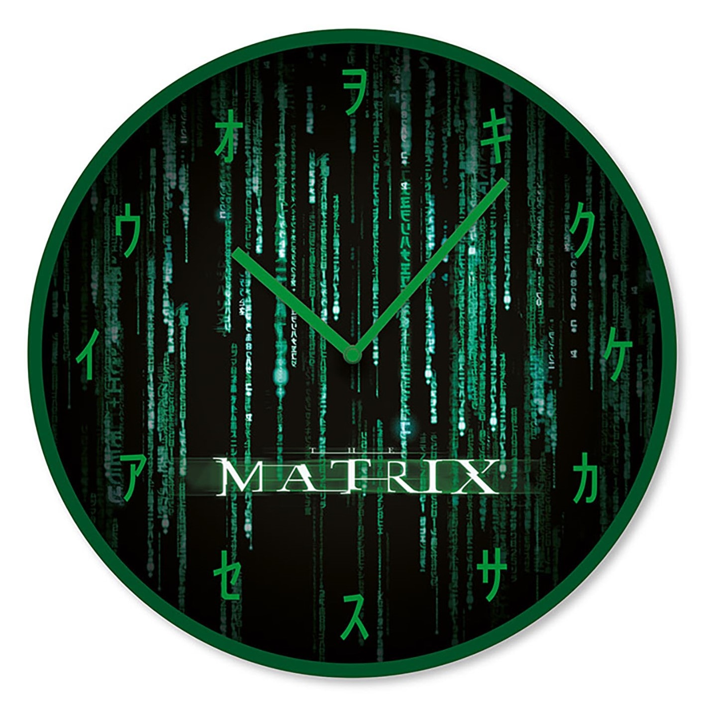 The Matrix | Mat Wall Clock 99 | Black | FRASERS