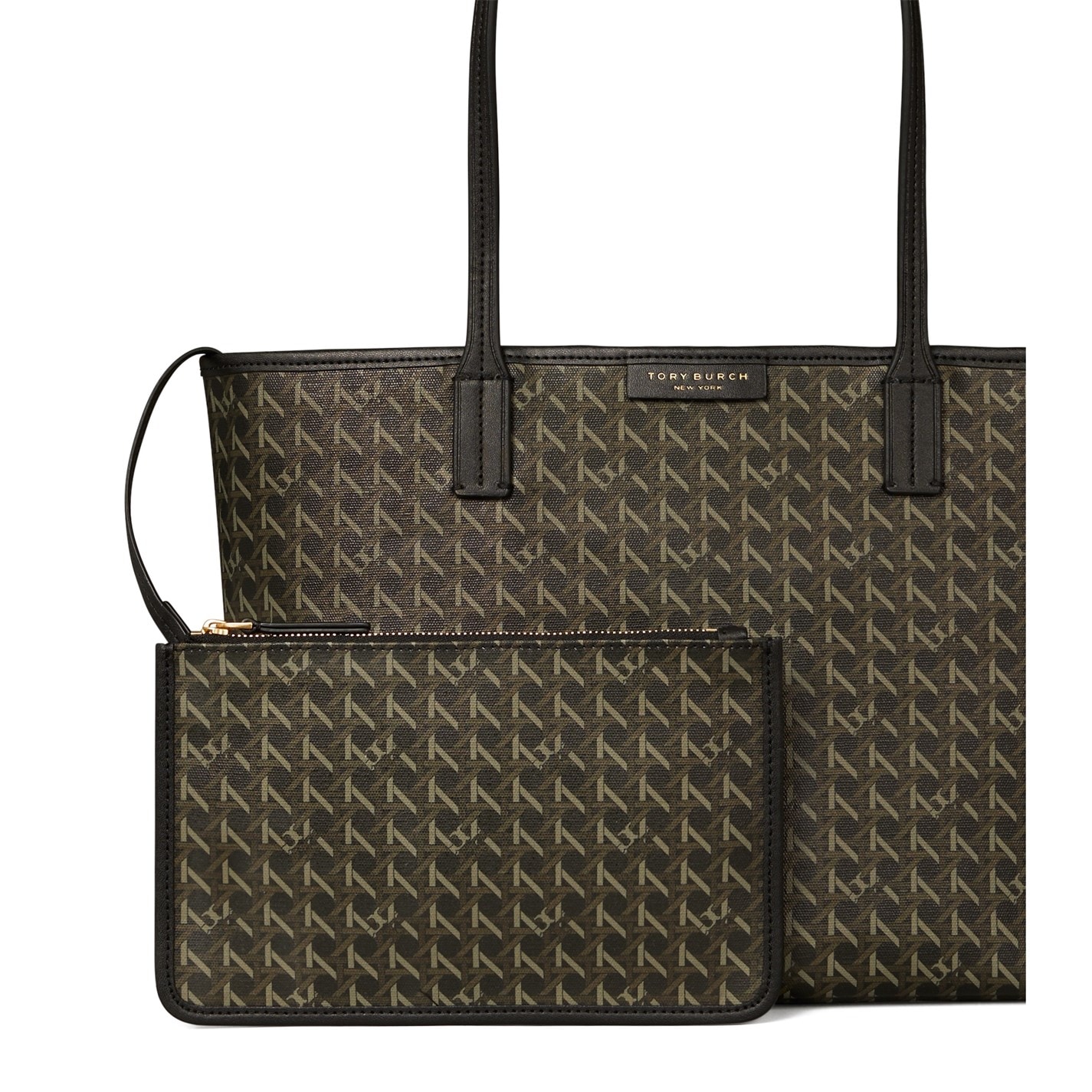 DKNY Top Zip Pocket Cross Body Bag Black House of Fraser