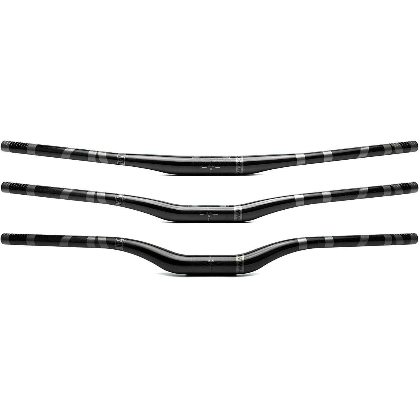 Nukeproof Horizon V2 Carbon Riser Handlebars Black FRASERS