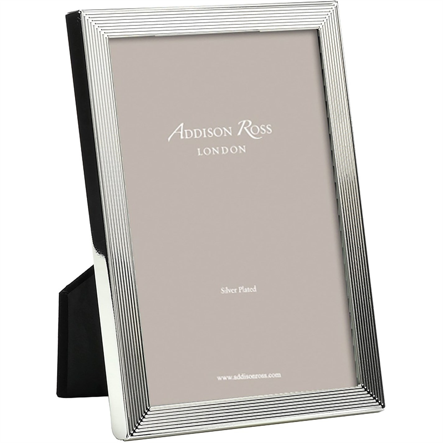 Addison Ross Grooved Silver Frame Silver Frasers