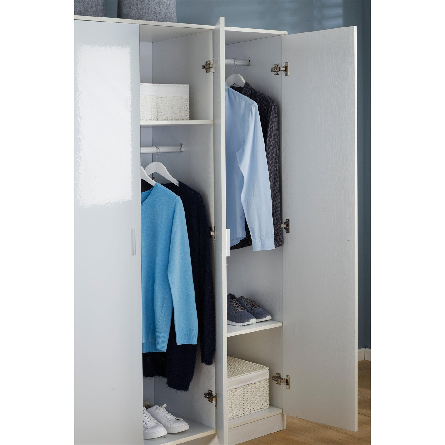 Homelife Carleton 4 Piece Gloss Bedroom Set Bedroom Packages