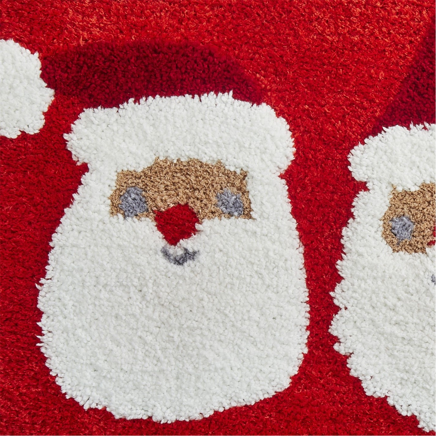 Bedlam Christmas Jolly Santa Bath Mat in Red Red FRASERS