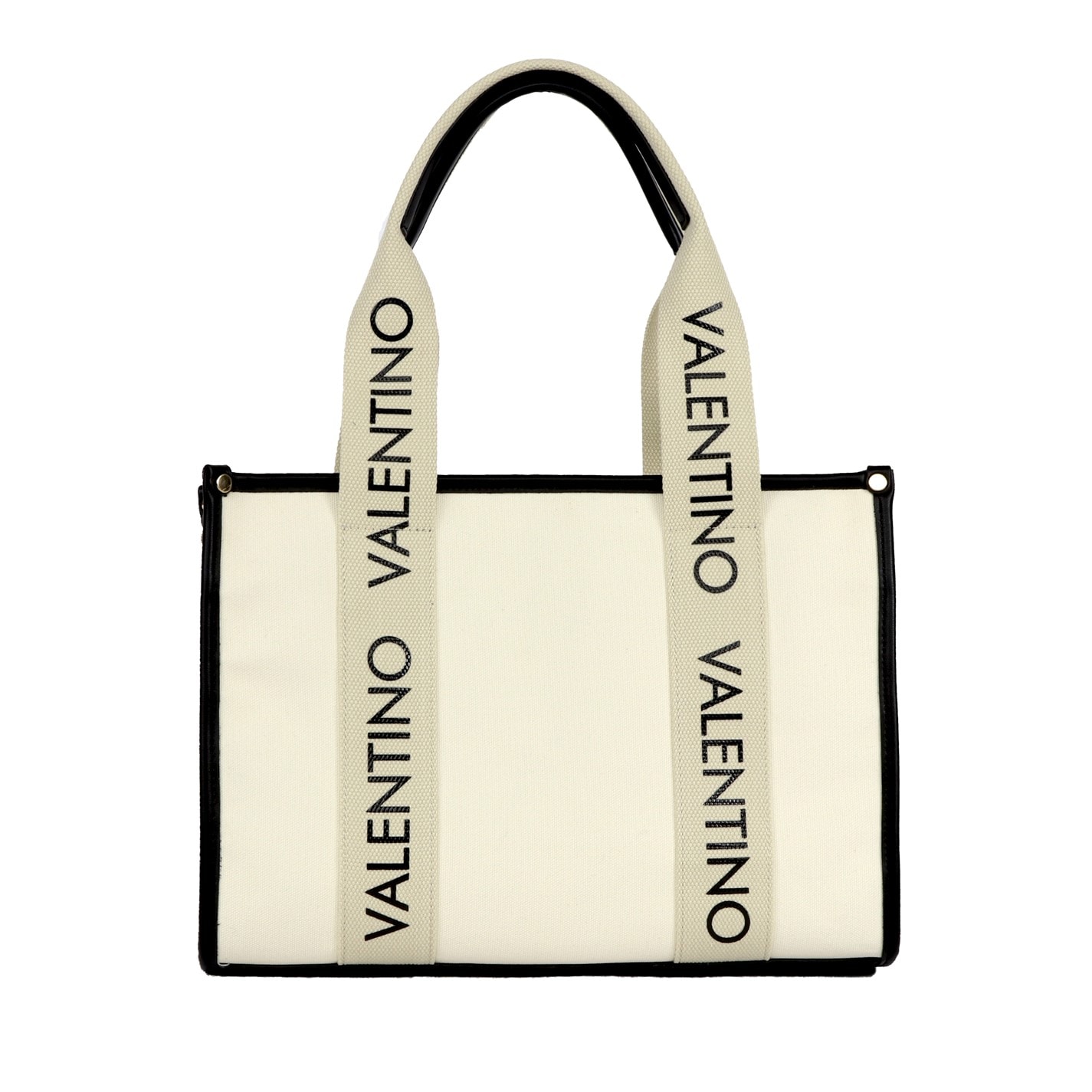 Valentino Bags | Candle Shopper Tote Bag | Natural/Nero | House of Fraser