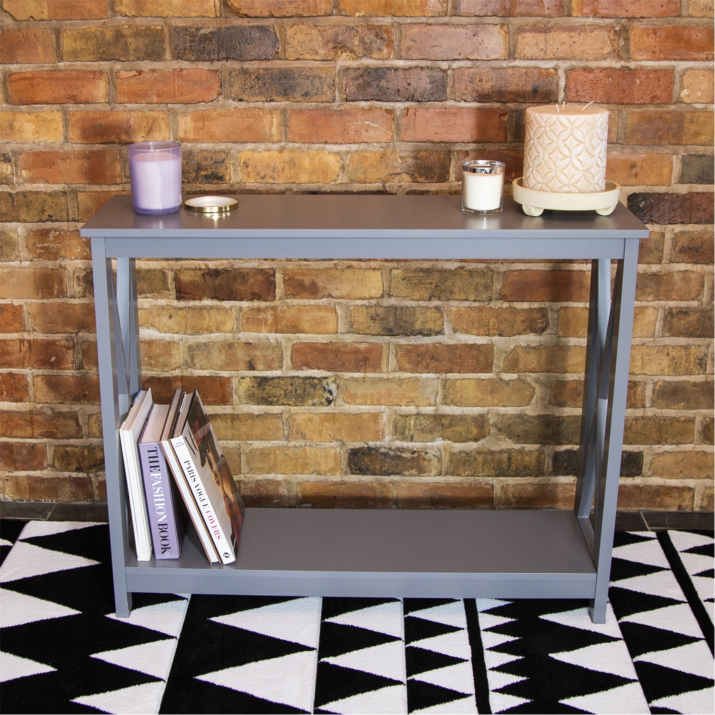 Charles Bentley | Tetbury Country Wooden Hallway Side Console Table ...