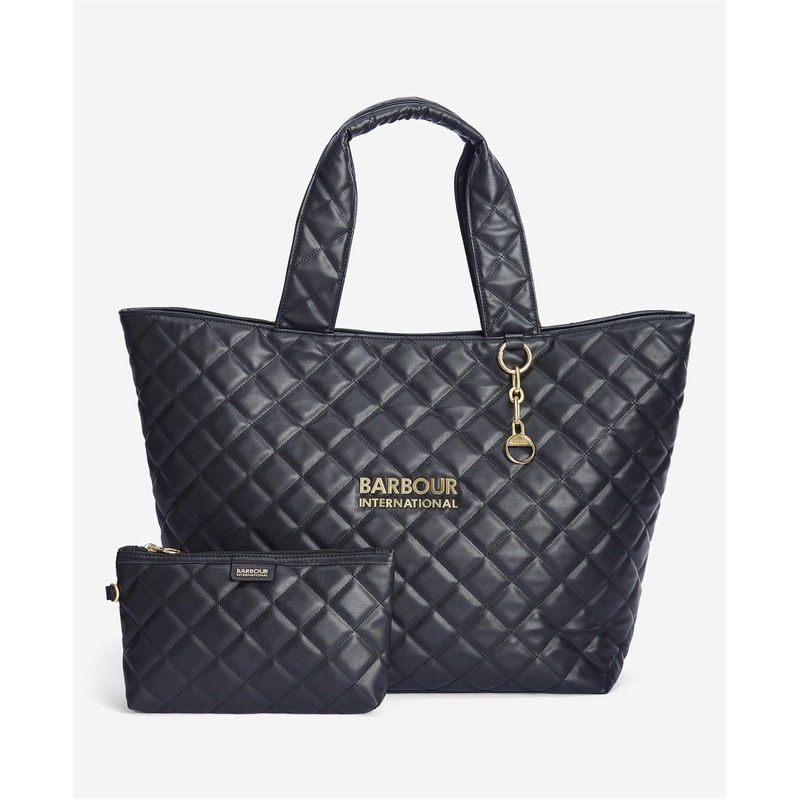 SEVENTEEN LONDON Borsa Tote Battersea In Nylon Crema - 22L, Capiente Per Laptop 15-17 Pollici