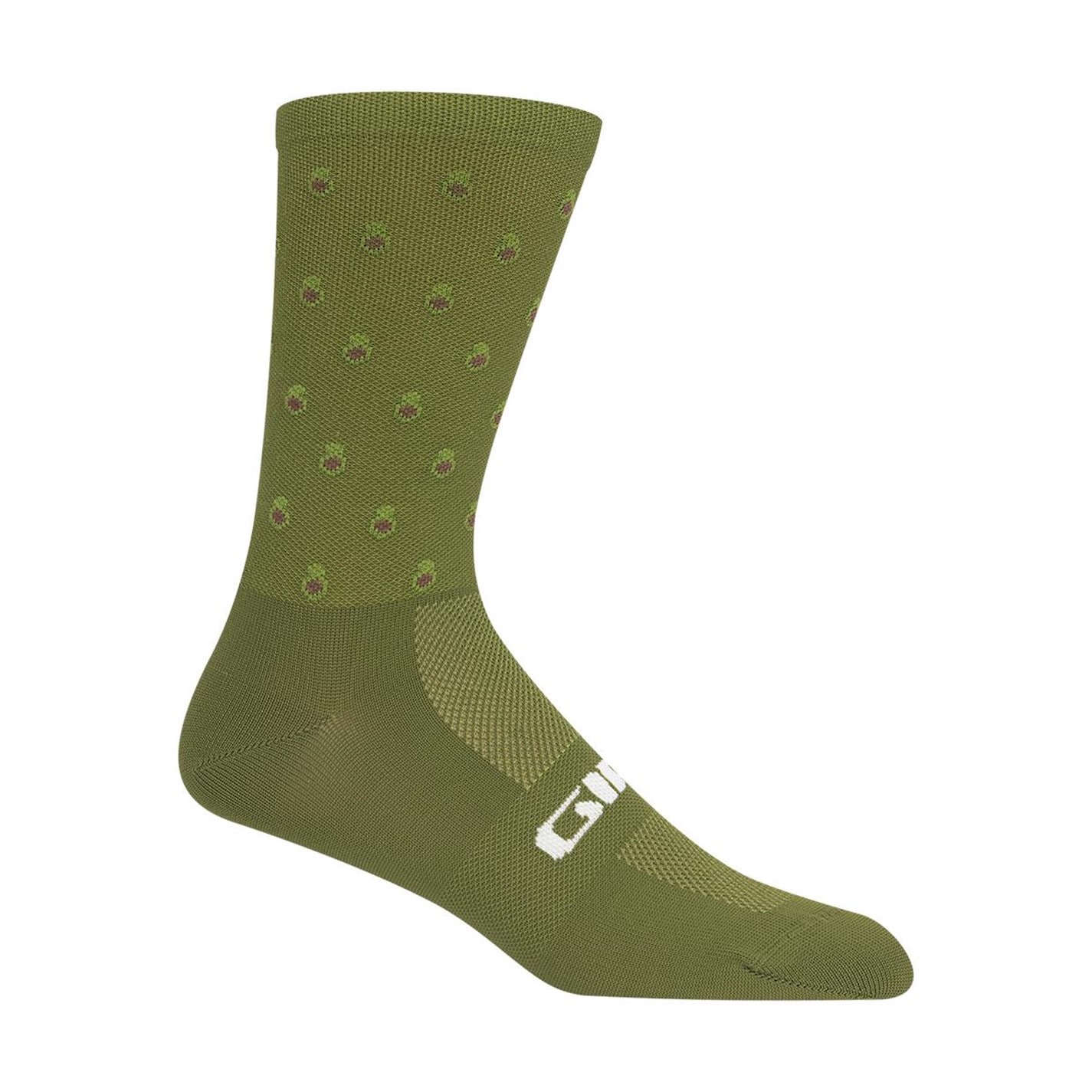 Giro Comp Racer High Rise Cycling Socks Avocado FRASERS Ireland
