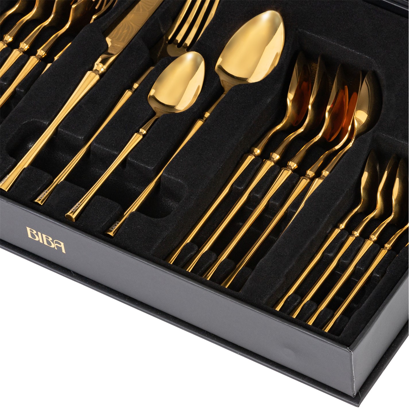 Biba 24 Piece Luxury Cutlery Set Gold FRASERS