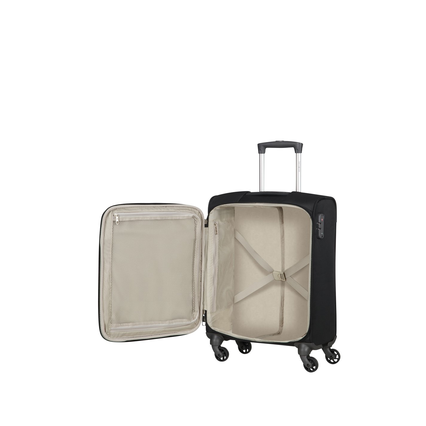 Samsonite Anafi Suitcase Black FRASERS
