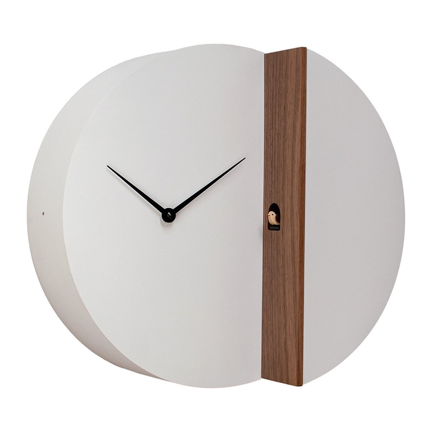 Progetti Peekakoo Wall Clock White Frasers