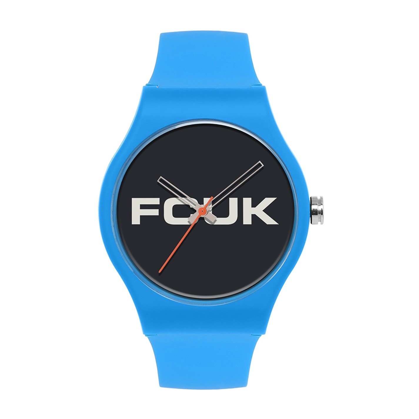 FCUK Dial Analog Watch For Mens Black FRASERS Ireland